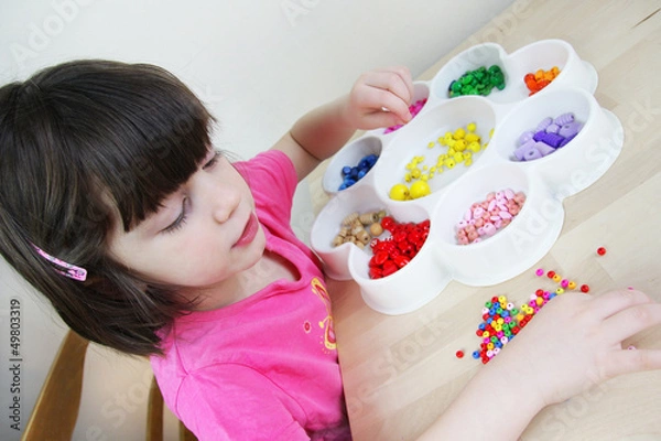 Obraz Montessori kindergarten.