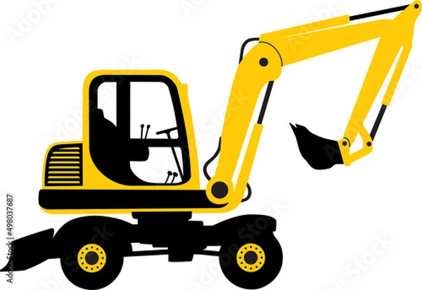 Obraz PELLETEUSE POUR LE CREUSAGE