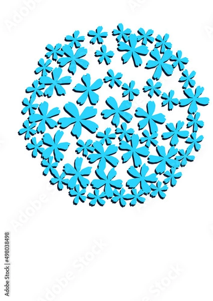 Fototapeta flower bubble