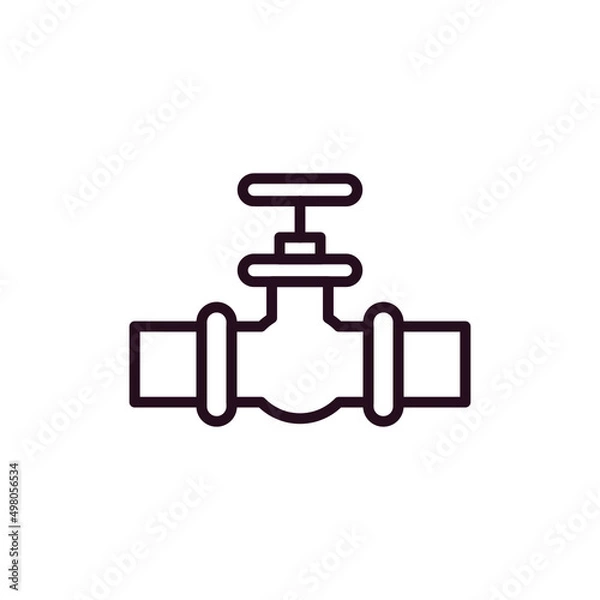 Fototapeta Valve Icon