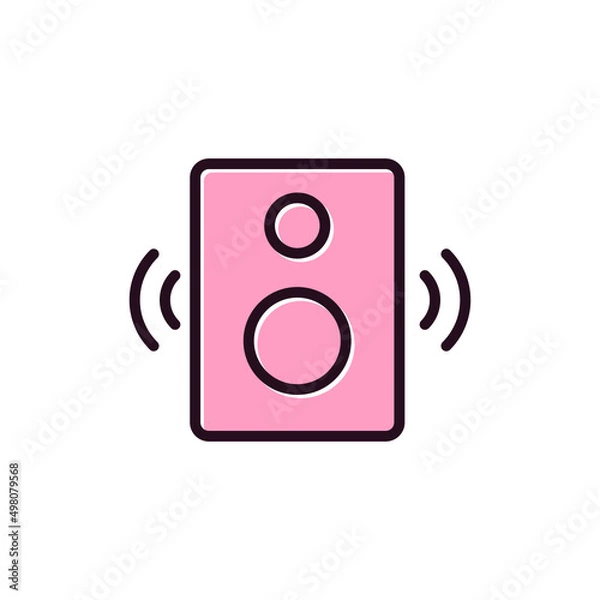 Fototapeta Speaker Icon