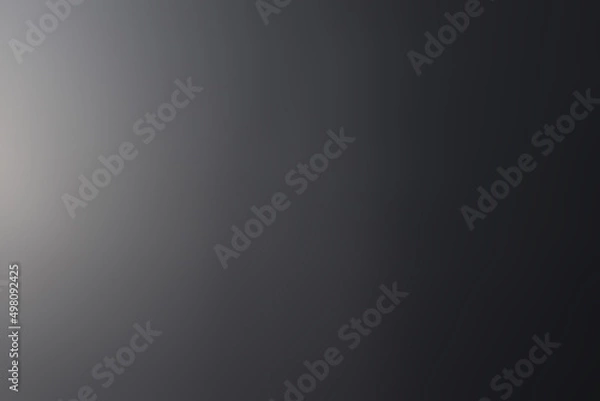 Fototapeta Black and white smooth gradient background image,