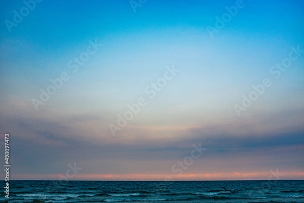 Obraz sunset on the sea