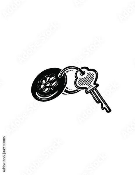 Obraz car key