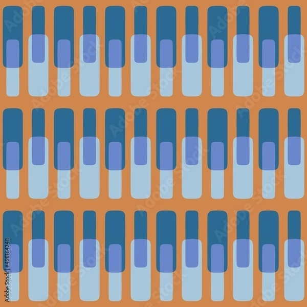 Fototapeta Simple abstract seamless pattern - accent for any surfaces.