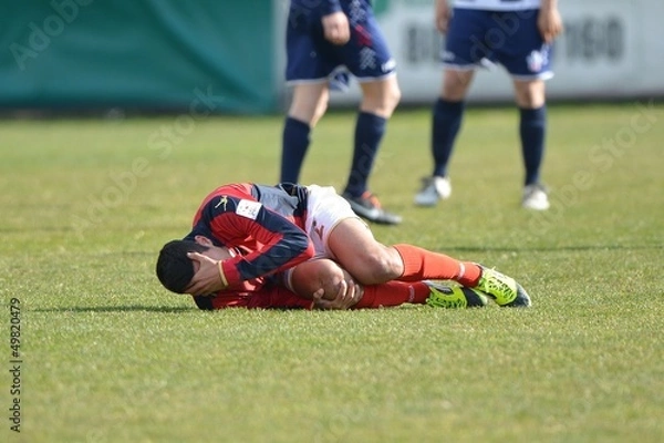 Fototapeta Infortunio calcistico