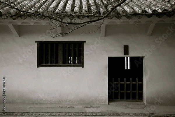 Fototapeta old abandoned house