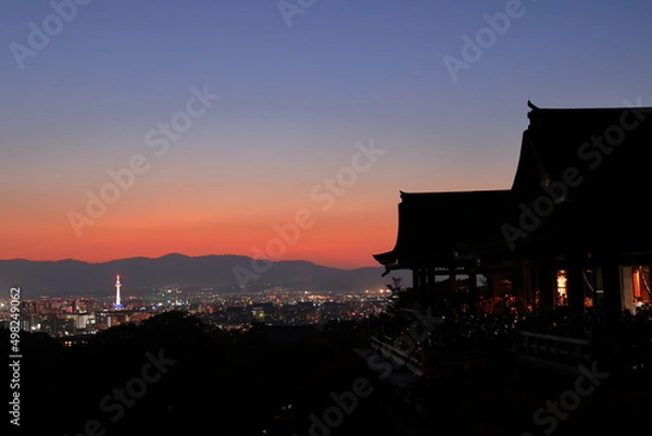 Obraz 清水寺　京都　日本