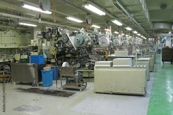 Obraz 工場の生産ライン