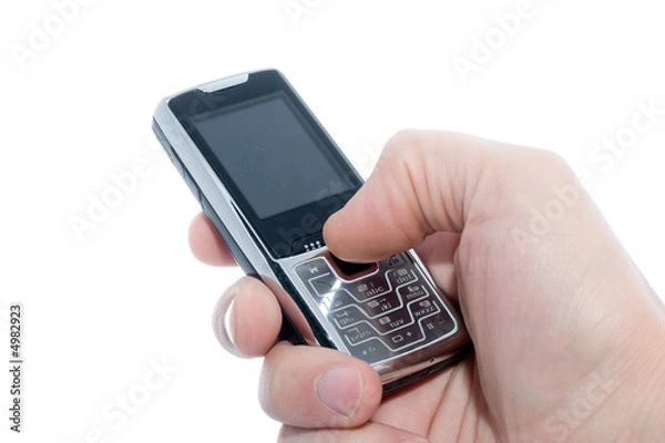 Obraz Mobile phone in hand