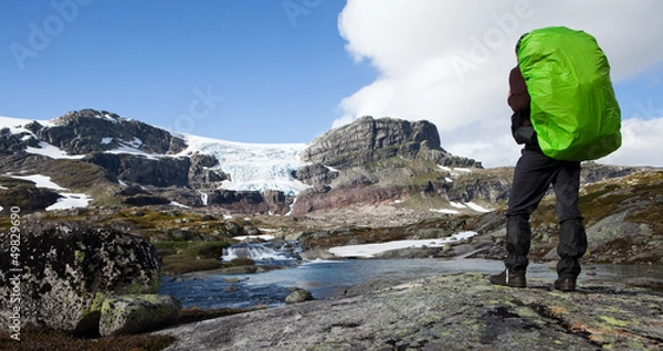 Obraz Trekking in Norwegen