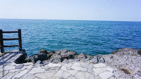 Fototapeta 粟嶋社・願い石と叶え岩