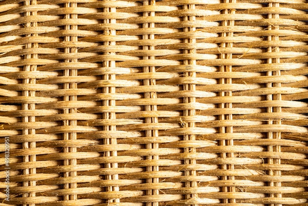 Obraz Wiklinowy koszyk na tło