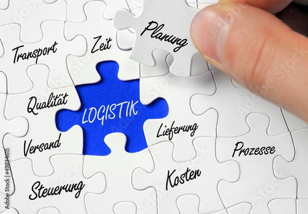 Fototapeta Logistik Konzept