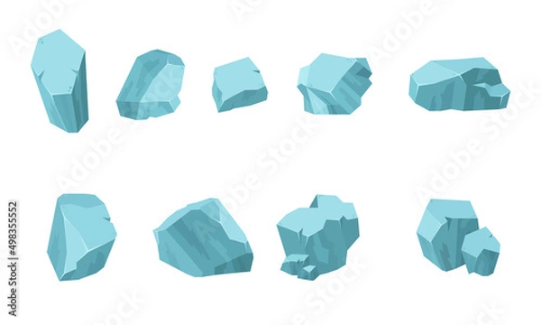 Fototapeta rocks for game