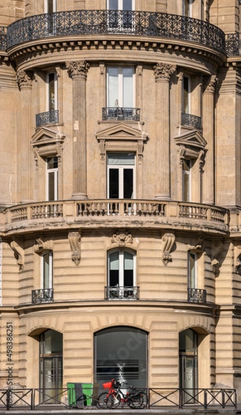 Fototapeta Parisian facade