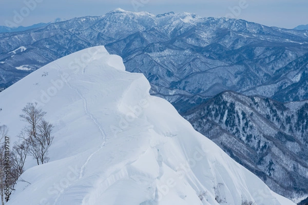 Obraz Winter on mt Tanigawa