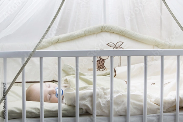 Obraz Baby asleep in bed