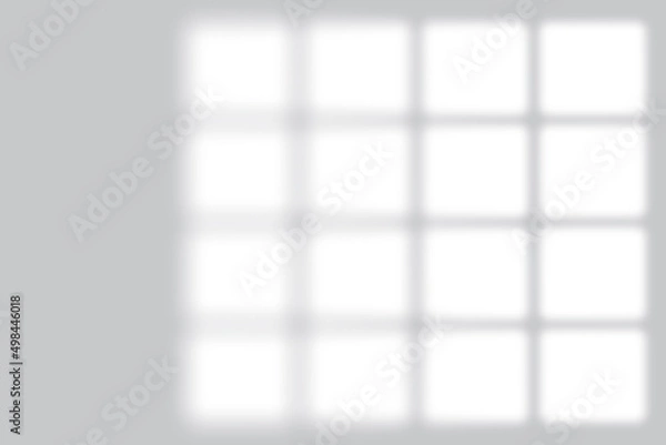 Obraz Window Sunlight Shadow Overlay Effect