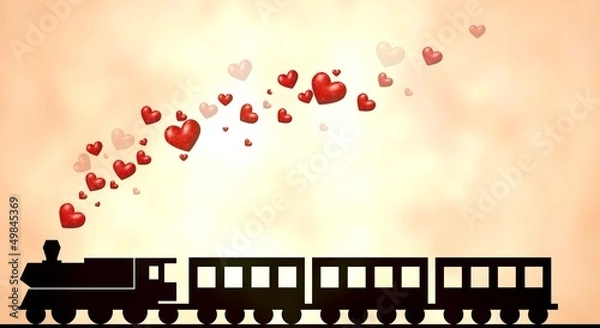 Obraz Love Train