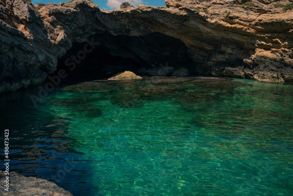 Obraz reef with crystal clear waters