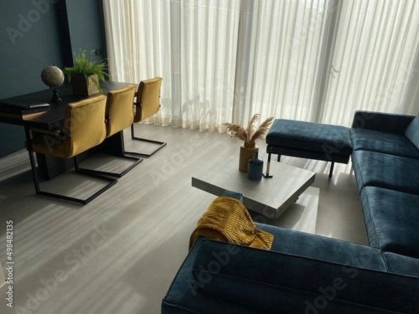 Obraz PVC flooring with decoration