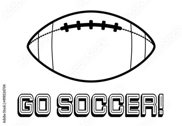 Fototapeta Go Soccer!