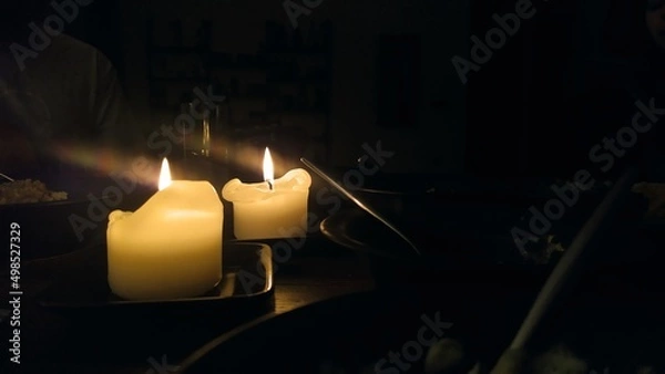 Obraz candle in the window