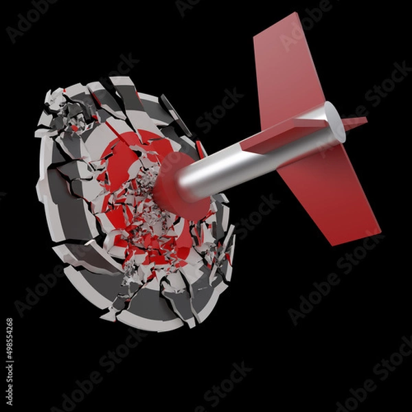 Fototapeta It is suitable for expressing common corporate and product publicity concepts such as precision, efficiency, and precision strike, and high-quality pictures for long-term rendering output