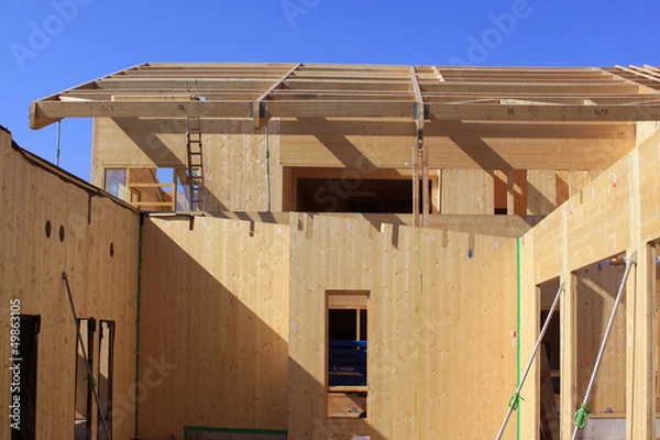 Obraz Charpente en bois