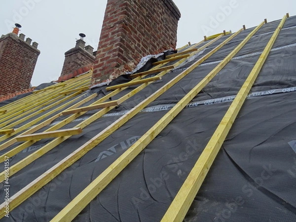 Obraz réparation toiture 