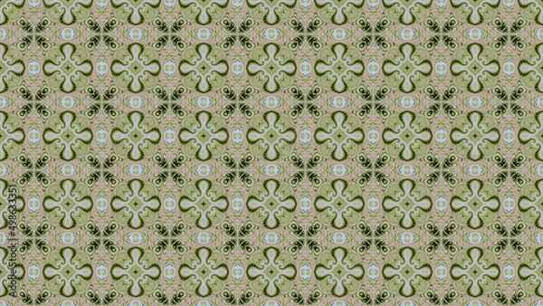 Obraz repeating abstract pattern colorful. ornament background. raster.