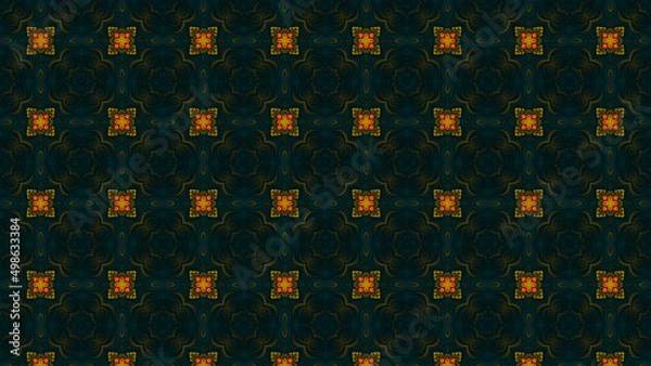 Obraz repeating abstract pattern colorful. ornament background. raster.