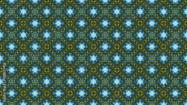 Obraz repeating abstract pattern colorful. ornament background. raster.
