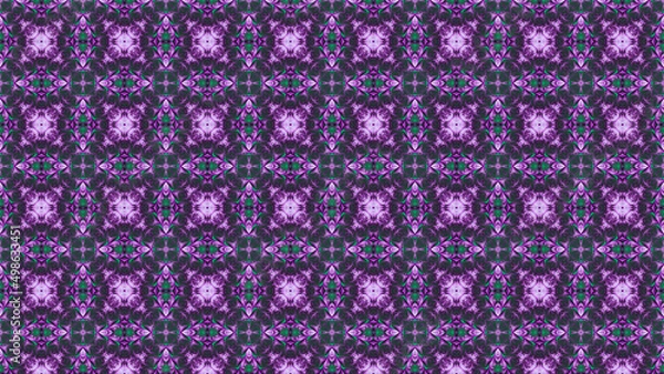 Obraz repeating abstract pattern colorful. ornament background. raster.