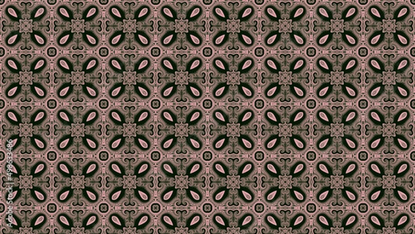 Obraz repeating abstract pattern colorful. ornament background. raster.