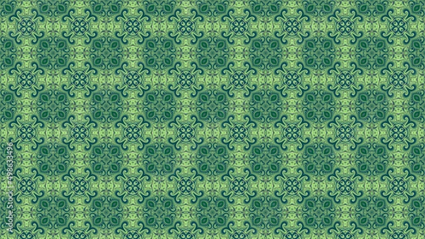 Obraz repeating abstract pattern colorful. ornament background. raster.