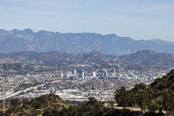 Fototapeta Sunny Skyline Views