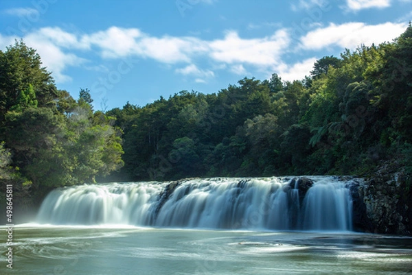 Obraz waterfall in the forest