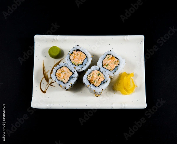 Obraz sushi on a plate