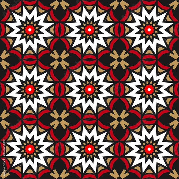 Fototapeta Flat design creative arabesque pattern