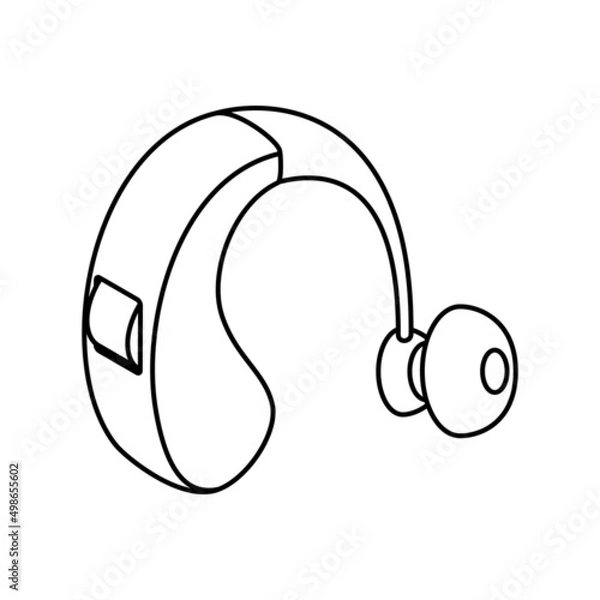 Obraz 補聴器線画