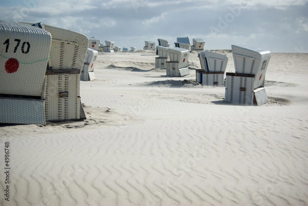 Obraz Strandkörbe