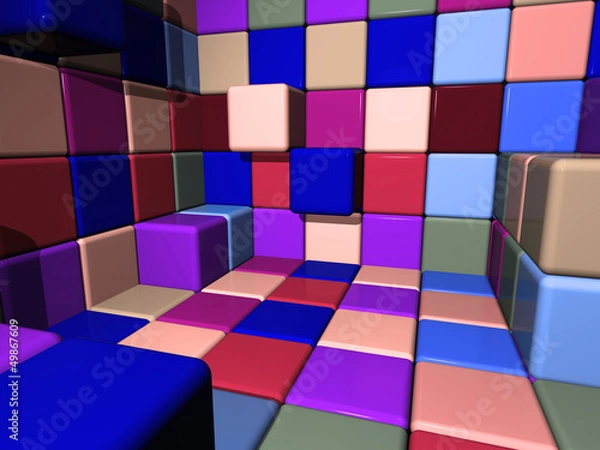 Fototapeta Game cube