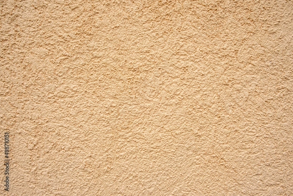 Fototapeta Abstract beige plastered wall background
