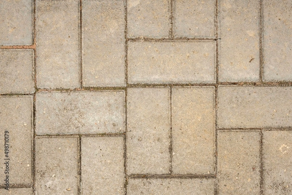 Obraz Gray pavement background
