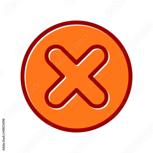 Fototapeta Cross Icon