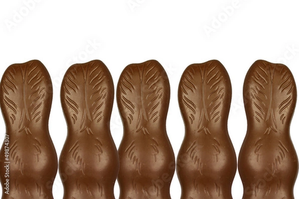 Obraz Zające czekoladowe