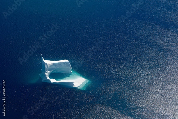 Obraz Iceberg aerial