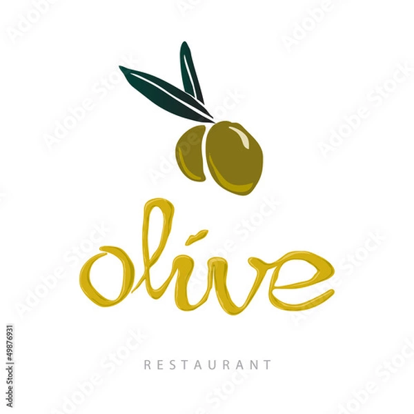 Obraz Oliva Restaurant logo